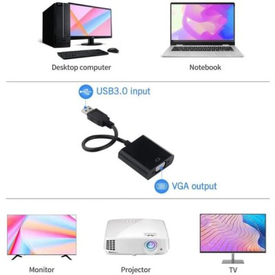 CONVERTISSEUR USB3.0 TO VGA -3